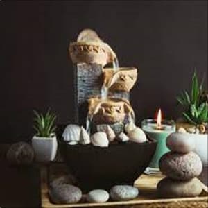 Small Indoor Waterfalls, Rock Gardens, and other Decorative Water Features for Background Sounds - Sounds for Life