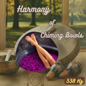 Harmony of Chiming Bowls at 538 Hz - Relaxaction