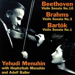 Beethoven, Brahms & Bartók: Violin Sonatas - Yehudi Menuhin