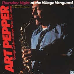 Thursday Night At Village Vanguard - Art Pepper