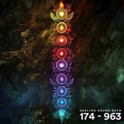 Healing Sound Bath 174 Hz to 963 Hz - Solfeggio Guru