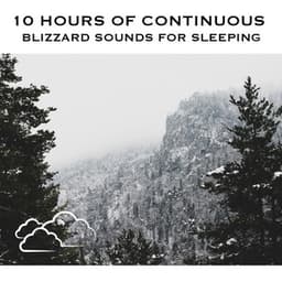 10 Hours of Continuous Blizzard Sounds for Sleeping - White Noise Radiance
