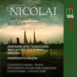 Nicolai: Orchestral Works, Vol. 1 - Otto Nicolai