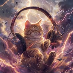 Binaural Thunder: Quiet Moments for Cats - Cat Music Hour