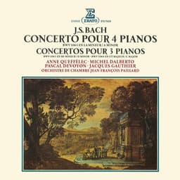 Bach: Concertos pour 3 et 4 pianos, BWV 1063, 1064 & 1065 - Johann Sebastian Bach
