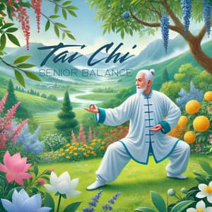 Tai Chi Senior Balance: Elder Wellness, Gentle Movements, Flexibility Routine - Chinese Relaxation and Meditation