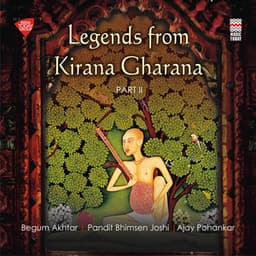 Legends from Kirana Gharana, Vol. 2 - Begum Akhtar