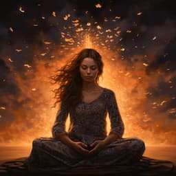 Noches Acústicas En Llamas: Música Relajante Y Luz De Fuego - Sonidos de la naturaleza con música