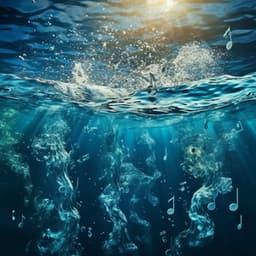 Seas Harmony: Rhythmic Ocean Waves - Maroon Skies