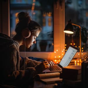 Productive Tones: Music for Concentrated Efforts - Relaxing Study Music Retro