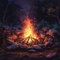 Cadencia Del Fuego: Sinfonía Rítmica De La Llama - Hola muestras de frecuencia