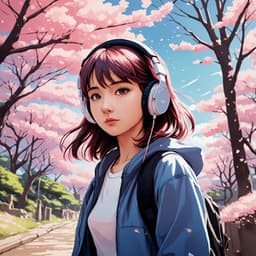 Sakura Roads: Lo-Fi for Study & Relax - Sakura Anime Lofi