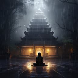 Enfoque Concéntrico De La Lluvia: Sintonización Ambiental - Audio de elaboración