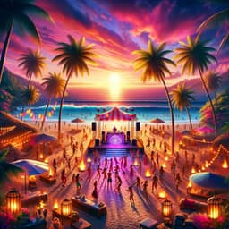 Paradise Pulse: Tropical Tunes and Party Vibes - Sexy Chillout Music Cafe