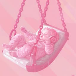 Arcane Ascent: Pink Noise Sojourn in a Celestial Swaying Cradle - Descanso Rosa