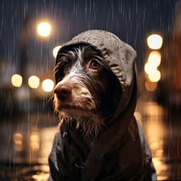 Siesta Canina Con El Toque Relajante Del Piano Lluvioso - Música suave de piano