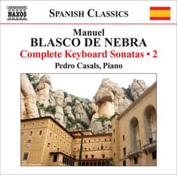 Blasco De Nebra, M.: Keyboard Sonatas , Vol. 2 - Manuel Blasco De Nebra