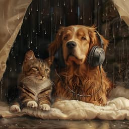 Pets in Rain: Calming Music for Animal Companions - Calming Pet Music