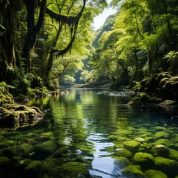 Melodías Etéreas En Medio Del Abrazo De La Naturaleza - Ondas Electrónicas
