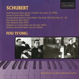 Schubert: Fou Ts'ong in Concert - Franz Schubert