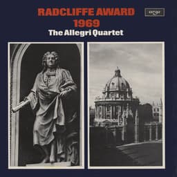 Radcliffe Award 1969: Forbes, Maconchy, Johnson & Sculthorpe - Allegri String Quartet