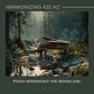 Harmonizing 432 Hz Piano Serenades the Woodland - 432 Hz Tones