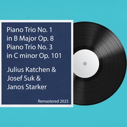 Piano Trio No. 1 in B Major, Op. 8 / Piano Trio No. 3 in C minor, Op. 101: Remastered 2025 - Johannes Brahms
