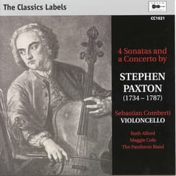 Paxton: Cello Sonatas & Concerto - Stephen Paxton