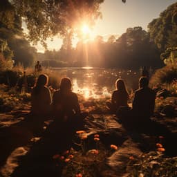 Voces Que Fluyen: Ritmos Relajantes Junto Al Arroyo - Naturaleza sagrada