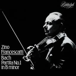 J.S. Bach: Violin Partita No. 1 in B Minor, BWV 1002 - Johann Sebastian Bach