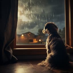 Tormentas Eléctricas Armónicas Para Perros: Música Y Ladridos - Calma ASMR White Soughs