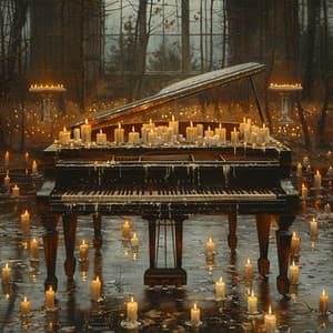 Piano Tranquilo Para El Spa: Sonidos Ambientales Relajantes - Piano y lluvia