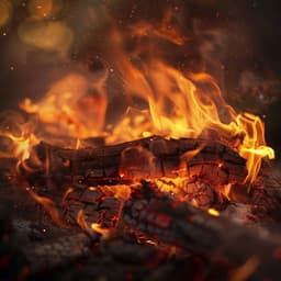 Cats’ Fire Chill: Cozy Relaxation - Cat Total Relax