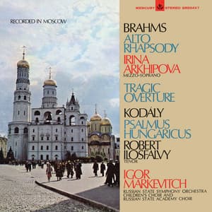 Berg: Violin Concerto; Brahms: Tragic Overture; Alto Rhapsody; Kodály: Psalmus Hungaricus - Arthur Grumiaux