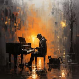 Oasis Para La Siesta Del Gato Con Lluvia Y Piano - Lluvias de verano