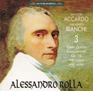 Rolla: 3 Duet Concertantes, Op. 15 - Alessandro Rolla