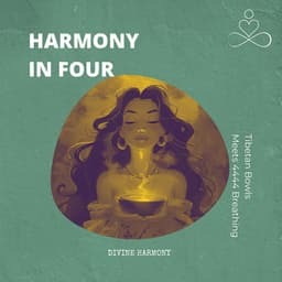 Harmony in Four: Tibetan Bowls Meets 4444 Breathing - Divine Harmony
