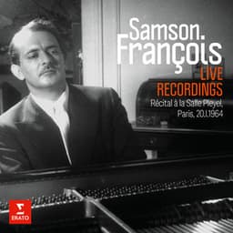 Récital à la Salle Pleyel - Samson François