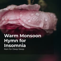 Warm Monsoon Hymn for Insomnia - Rain for Deep Sleep