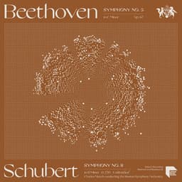 Beethoven: Symphony No. 5 in C Minor, Op. 67 - Schubert: Symphony No. 8 in B Minor, D. 759 "Unfinished" - Charles Münch