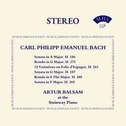 Carl Philipp Emanuel Bach: Selected Keyboard Works - Carl Philipp Emanuel Bach