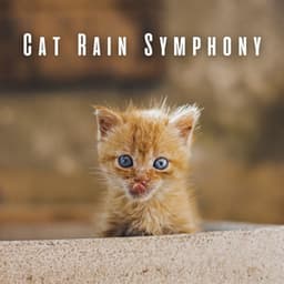 Cat Rain Symphony: Binaural Sounds with Theta Waves - HD Rain and Water