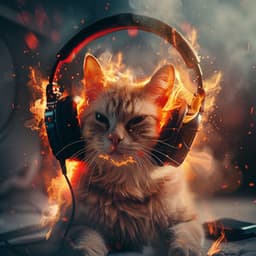 Cats in Fire: Binaural Serenity - Relax My Cat