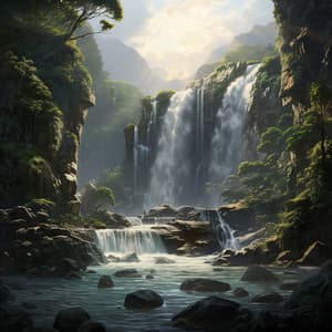 Yoga Con El Abrazo De La Cascada; Sonidos Pacificos De Cuencos De Cristal - Soñar en paz