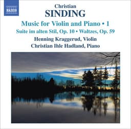 Sinding: Music for Violin & Piano, Vol. 1 - Christian Sinding