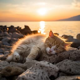 Compañía De Gato Sereno: Melodías De Serenidad Binaural - Ondas cerebrales sónicas