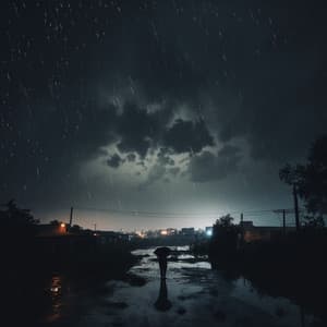 Rain Meditation Serenity: Calming Storm Harmonies - Wind Sounds