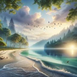 Beatitudine ambientale: Paesaggi sonori di profondo rilassamento - Collezione Solfeggio Toni