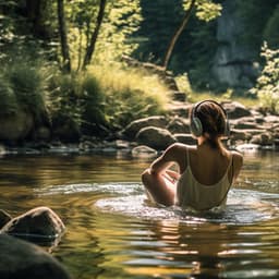 River Meditation: Tranquil Stream Rhythms - Horizon Lights