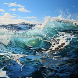 Serenidad Del Océano: Armonía De Olas De Spa - Frío coreano